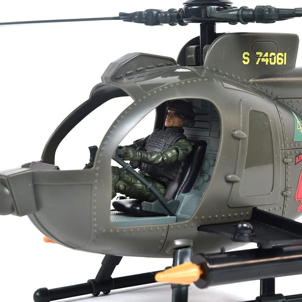 BBI ELITE FORCE MH-6 LITTLE BIRD 1/18 | deliciousfood.com.sa