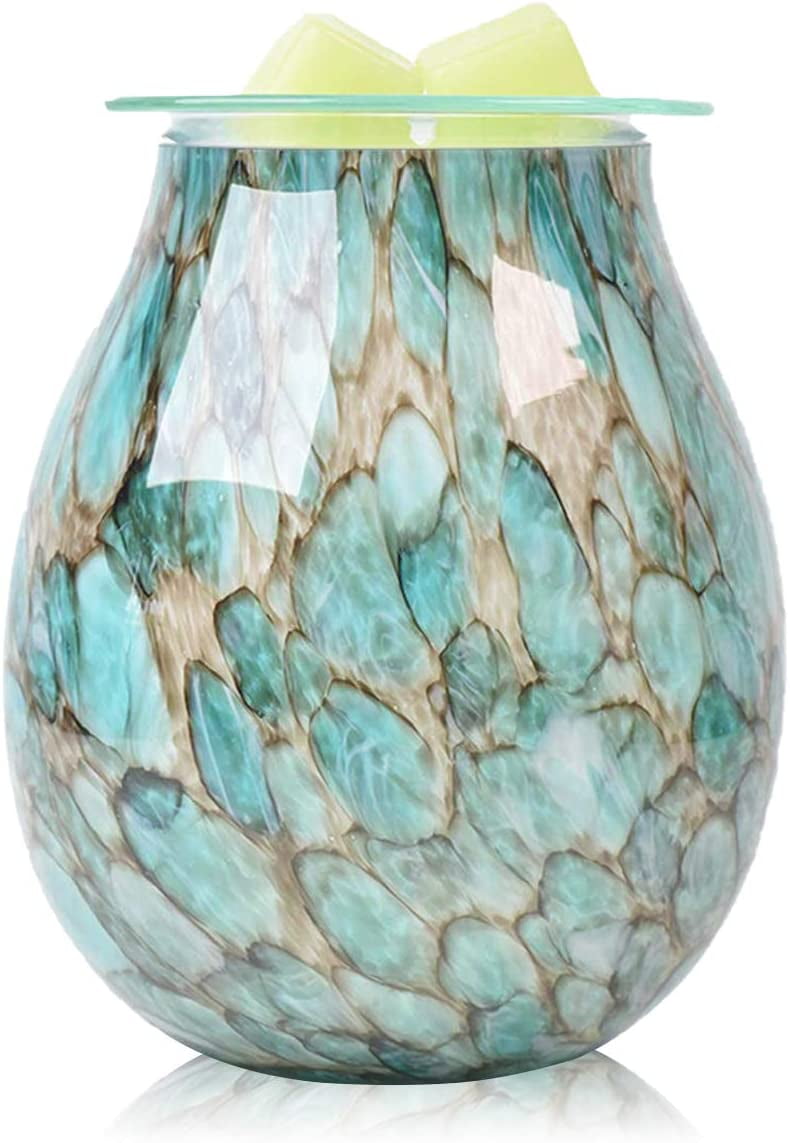 Wax Melt Warmer Electric Wax Tart Burner Art Glass Fragrance Wax Mlet