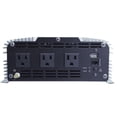 Power TechON 3000W Pure Sine Wave Power Inverter 12V DC to 120V AC with ...