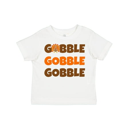 

Inktastic Gobble Gobble Gobble Gift Toddler Boy or Toddler Girl T-Shirt