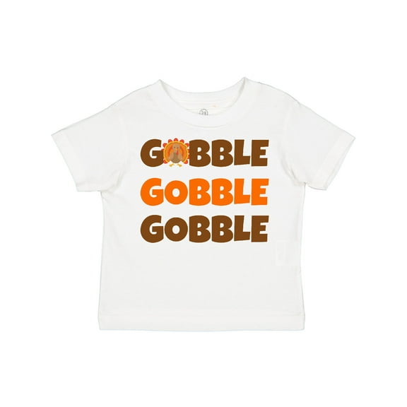 Inktastic Gobble Gobble Gobble Boys or Girls Toddler T-Shirt