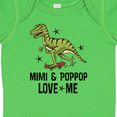 thumbnail image 4 of Inktastic Mimi and Poppop Love Me Dinosaur Boys Baby Bodysuit, 4 of 5