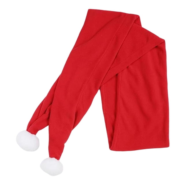 Bufanda Navideña de Caballo Roja, Fácil de Usar, Reutilizable, Regalo, Suministros para Caballos