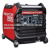 GCD Fits Predator Inverter 3500 watt Generator Cover (Black) Cover ONLY