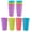 12oz, variant on GIXUSIL Coloured Plastic Cups -4-Color Assortment of 12 Reusable 9oz Plastic Cups, Hard Plastic Tumblers for Drinking, Party, Camping, Picnic, Dishwasher Safe BPA-Free