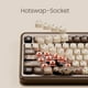 thumbnail image 2 of Teclado mecánico Akko MU02 75% RGB Wireless/Bluetooth, 2 of 7