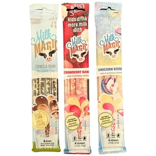 Quick Milk Magic Sipper Chocolate Flavored Straws (1 X 5 PCS) is