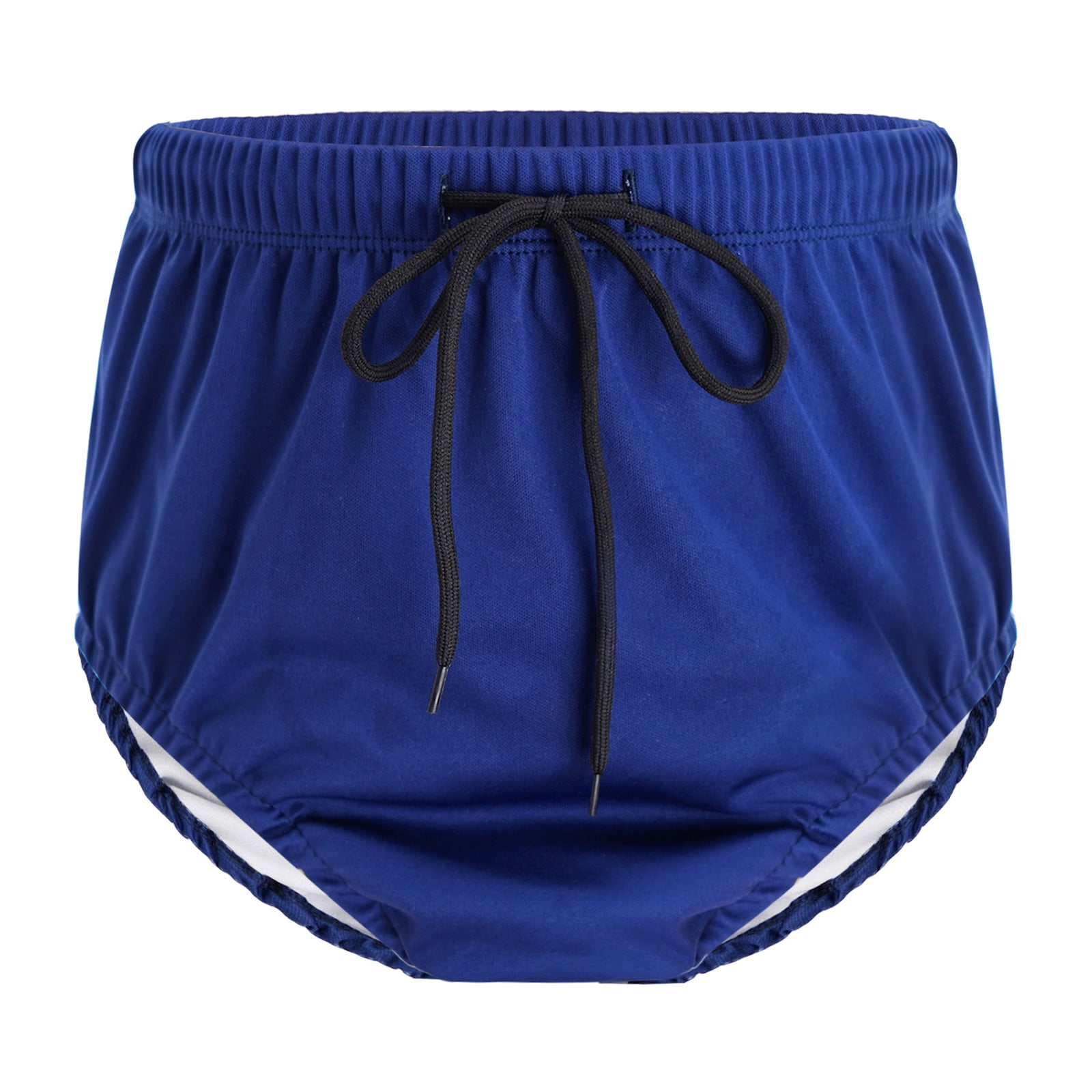 iiniim Boys Special Needs Reusable Swim Diaper Cloth Diaper Cover Waterproof Leakproof Incontinence Swimwear Royal Blue 3-5T