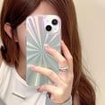 thumbnail image 2 of Designed for iPhone Case,Luxury Aurora Gradient Glitter Sparkling Shockproof Protective Cover Phone Case (iPhone 15 Pro Max,Purple), 2 of 6