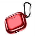 thumbnail image 4 of for AirPods 3rd Gen Case with Keychain, Plating TPU Stylish Portable Durable Lightweight Holder Water/Scratch Resistant Soft Protective Cover for Apple AirPods 3rd Generation 2021, Green, 4 of 4