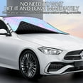 thumbnail image 5 of Windshield Cover for Frost and Snow, Waterproof Frost Windshield Protector with Side Mirror Covers, for Most Cars, SUVs, Trucks. Car Accessories for Winter, 5 of 6