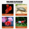 thumbnail image 4 of Modern Plastic Stackable Fish Tanks 6 Hole Design Bettas Aquarium Suitable for Small Pet Desktop Use Safe, 4 of 8