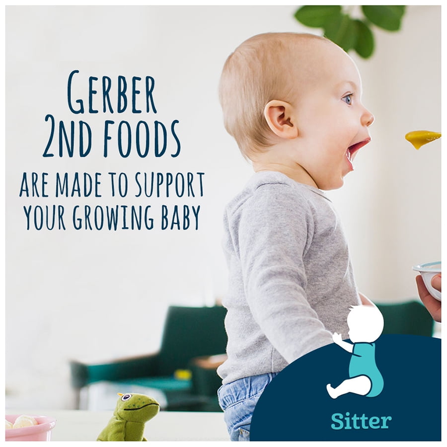 gerber apple chicken baby food