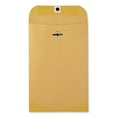 thumbnail image 5 of Quality Park QUA37555 6 in. x 9 in. #55 Square Flap Clasp/Gummed Closure Clasp Envelope - Brown Kraft (500/Carton), 5 of 5