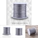 thumbnail image 5 of 100m X 0.8 Mm Nylon Cordón Chino Ratail MacRame Hilo De Hilo Gris, Para Hacer Joyas, Cordón De Nudo Para Pulseras Y Collares, 5 of 5