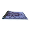 thumbnail image 2 of Ahgly Company Indoor Round Persian Blue Traditional Area Rugs, 3' Round, 2 of 4