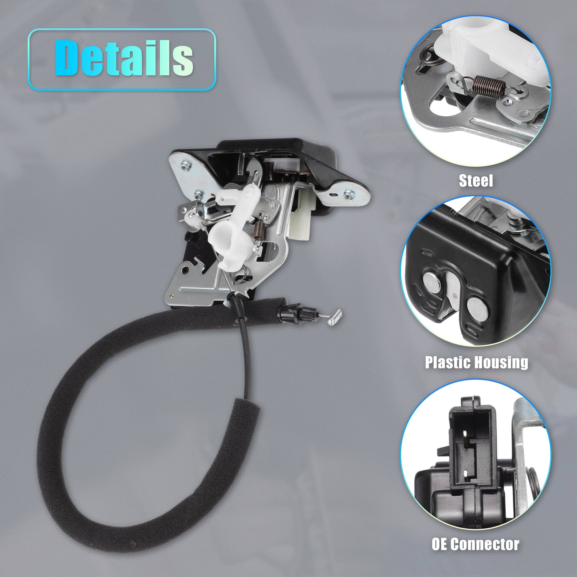 Unique Bargains Rear Liftgate Lock Actuator for Dodge Grand Caravan and for Jeep Cherokee