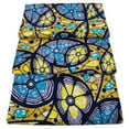thumbnail image 5 of African Fabric 100% Cotton Ankara Wax Print Fabric soft 6 Yards Cloth for Party Dress, 5 of 5