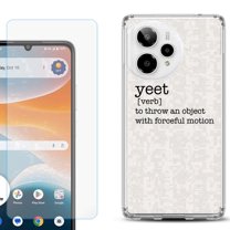 Phone Case for Cricket Icon Pro 2026, with Screen Protector, by OneToughShield - Dictionary/Yeet