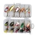 thumbnail image 3 of 10 señuelos de pesca Spinnerbait Señuelos de trucha Aparejos de pesca Spinnerbaits de metal duro Estilo A, 3 of 9