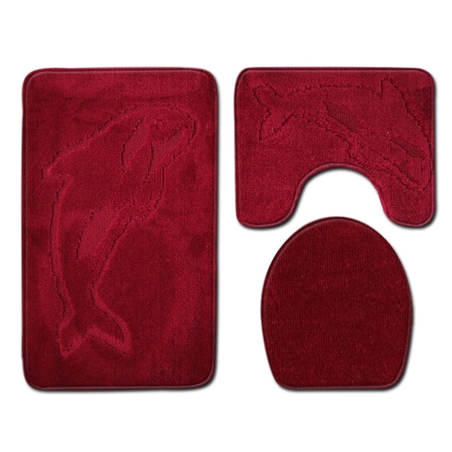 Injueey Alfombra y estera durables del cuarto de baño del tacto para la base antideslizante cómoda que patina Decoración del hogar PJ210922-A012 50*80cm