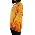 thumbnail image 4 of Women Tie Dye Oversized Knit Pullover Sweater Long Sleeve Loose Sweatshirt, 4 of 6