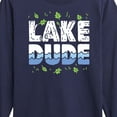 thumbnail image 3 of Instant Message - Lake Dude - Toddler & Youth Long Sleeve Graphic T-Shirt, 3 of 6
