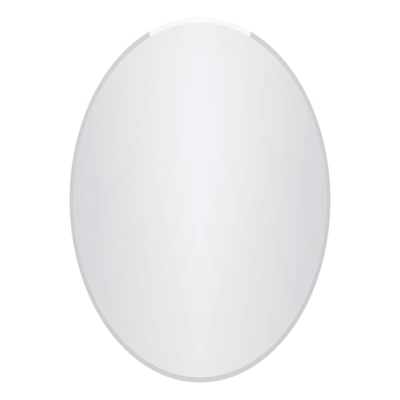 Oldport Frameless Oval Mirror