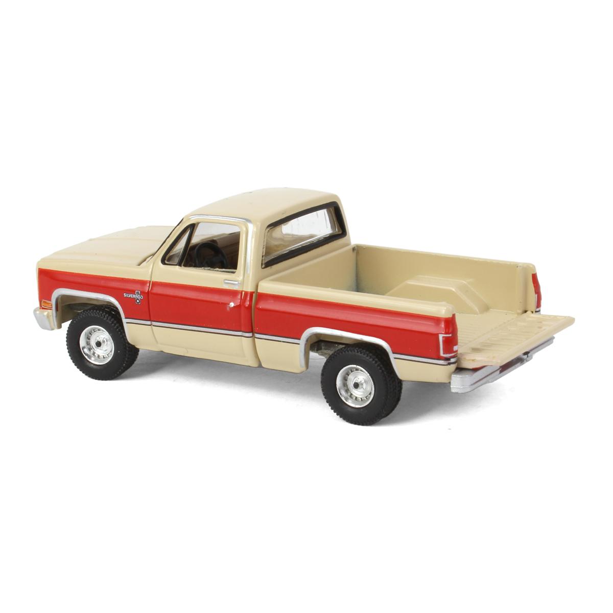 1987 Chevrolet Silverado 10 Fleetside-Tan Body Color w/Bright Red Center Sides&nbsp;