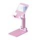 thumbnail image 1 of Bearachild Soporte para teléfono Almohadilla antideslizante 50-145 ° Soporte de altura ajustable Tableta Teléfono inteligente Soporte de Teléfono y Comunicación Rosado, 1 of 6