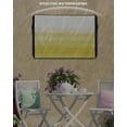 thumbnail image 6 of Outdoor TV Cover 40 to 43 Inch Weatherproof, Yellow White Waterproof TV Screen Protector for Outside Decor with Zipper and Pocket 40"L x 25"H , Abstract Modern Brush Strokes, 6 of 7