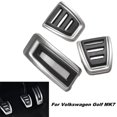 thumbnail image 4 of 3 Uds Pedales de Coche Pie Combustible Freno Embrague Pedal Cubierta para B8 Golf 7 2017-2021 para para Seat MT, 4 of 5