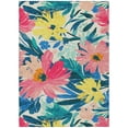 thumbnail image 2 of Addison Rugs Chantille Indoor/Outdoor Transitional Floral Blush Washable Rectangle Rug, 10' x 14', 2 of 6