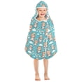 thumbnail image 7 of Toddler Hooded Beach Towel 24x50 Kids Bath Towels Soft Quick Dry for Swim Pool Boys Girls Bear with Hat and Rainbow, 7 of 7