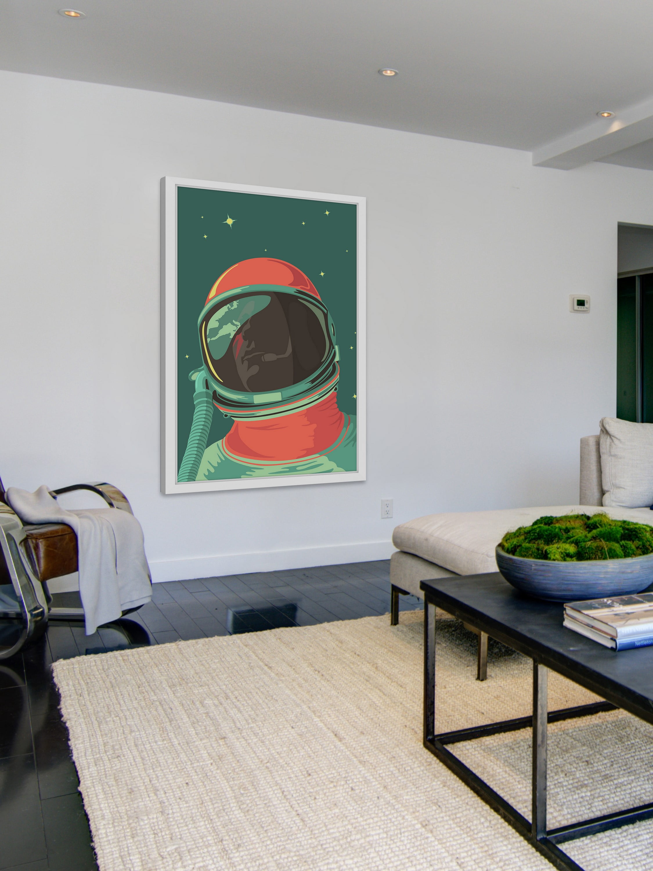 "Major Tom" Framed Painting Print