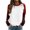White, variant on Vedolay Fall Tops Women's Long Sleeve Sweatshirts Casual Crewneck Loose Fit Pollover Hoodie Fall Cute Tops,Blue XL