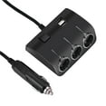 thumbnail image 3 of Adaptador de corriente para cargador USB Dual, divisor de enchufe para encendedor de coche, 3 vías, 3 of 8