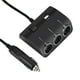 thumbnail image 1 of Divisor de enchufe para encendedor de cigarrillos de automóvil de 3 vías, cargador USB dual, adaptador de corriente, 1 of 8