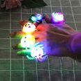 thumbnail image 1 of 5PCS LED Ring Creative Funny Light up Toy Finger Light Party Favor for Halloween, 1 of 10