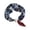 Dark Blue1, variant on jiaxiM Cotton Bandanas for Women Fashion Scarf With Pearl Pendant Clasp Versatile Elegant Choker Neckwear Women Daily Outfit