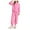C#02-Pink, variant on QBABYOO Girls 2 Piece Tracksuit Set Fall Color Block Sweatsuit Girls Sweatsuit 2T Girl Clothes Toddler Jogger Set Long Sleeve Checkered Sweatshirts Sweatpants, Khaki 5-6Y