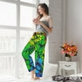 thumbnail image 5 of Sigee Rainbow Butterflies print Women's Soft Pajama Pants Lounge Sleep Bottoms with Elastic Waistband and Pockets-Large, 5 of 6