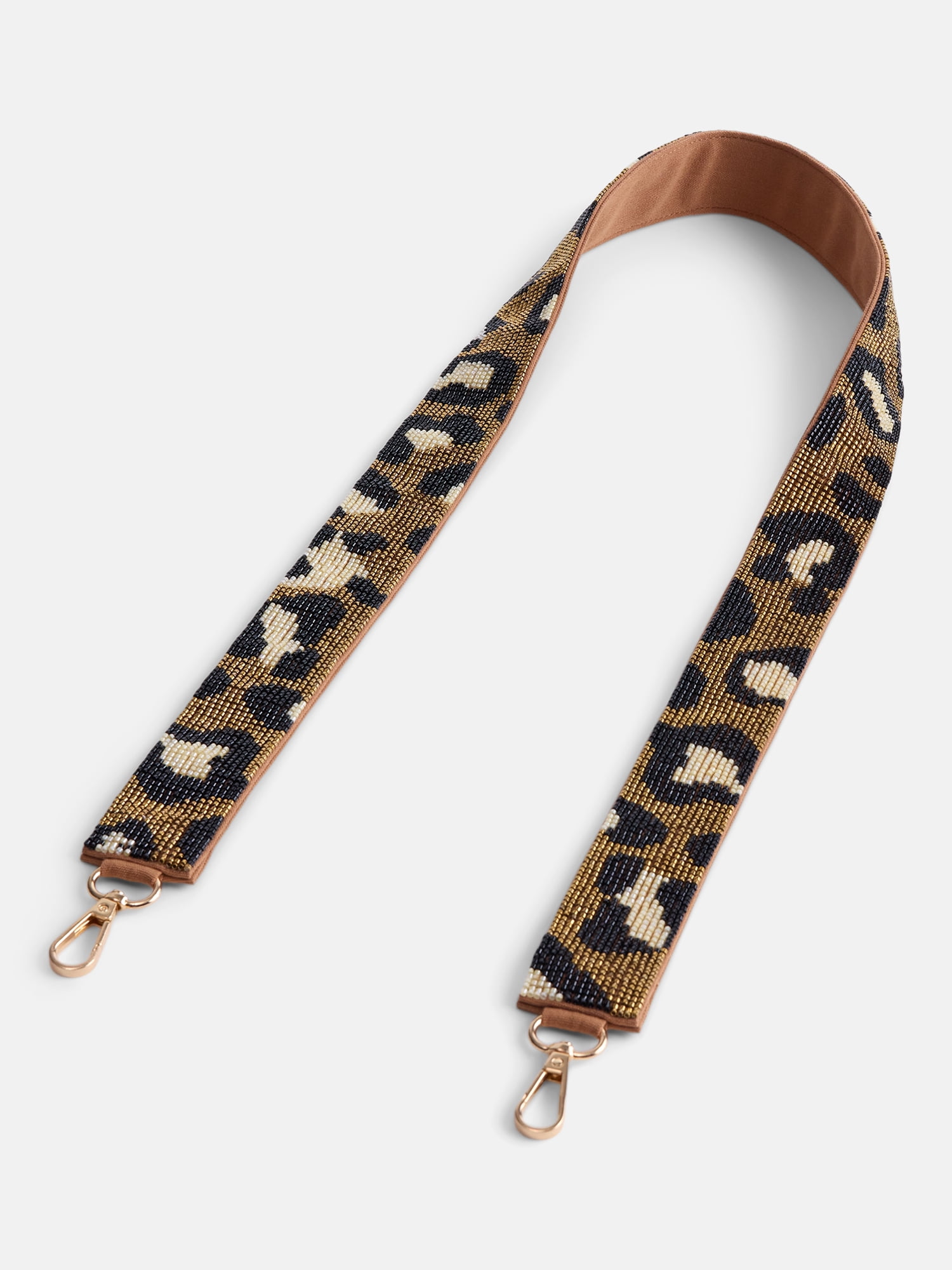 No Boundaries Women's Game Day Beaded Strap, Leopard