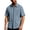 Blue3, variant on LIaqionyy Big and Tall Short Sleeve Shirt for Men's Plaid Dress Button down Casual Loose Tees Shirts with Pocket