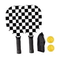 thumbnail image 4 of Raqueta de Pickleball Zulema con Agarre Cómodo y Rejilla en Blanco y Negro, 4 of 8