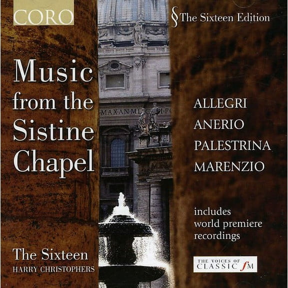 Harry Christophers - Music from Sistine Chapel - Music & Performance - CD