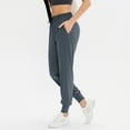 thumbnail image 2 of Women Jogger Pants with Pockets Elastic Drawstring Waist Relaxed Running Sport Sweatpants, 2 of 7