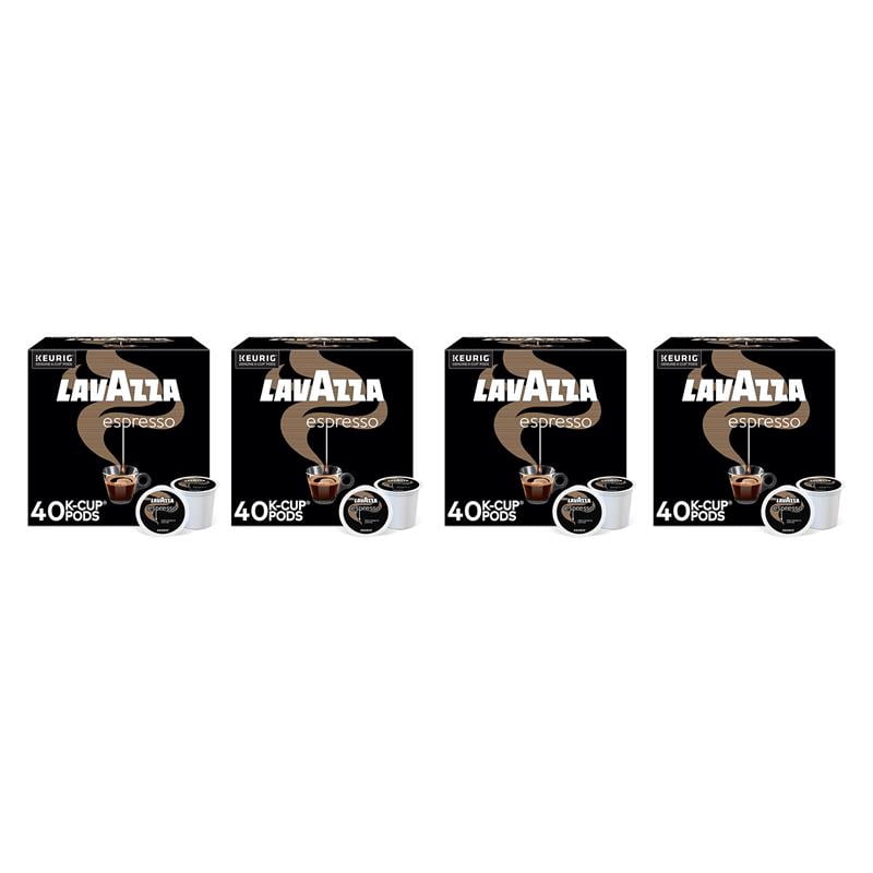 Lavazza Espresso Keurig K-Cup® Pods, Medium Roast, 100% Arabica (160 Pods)