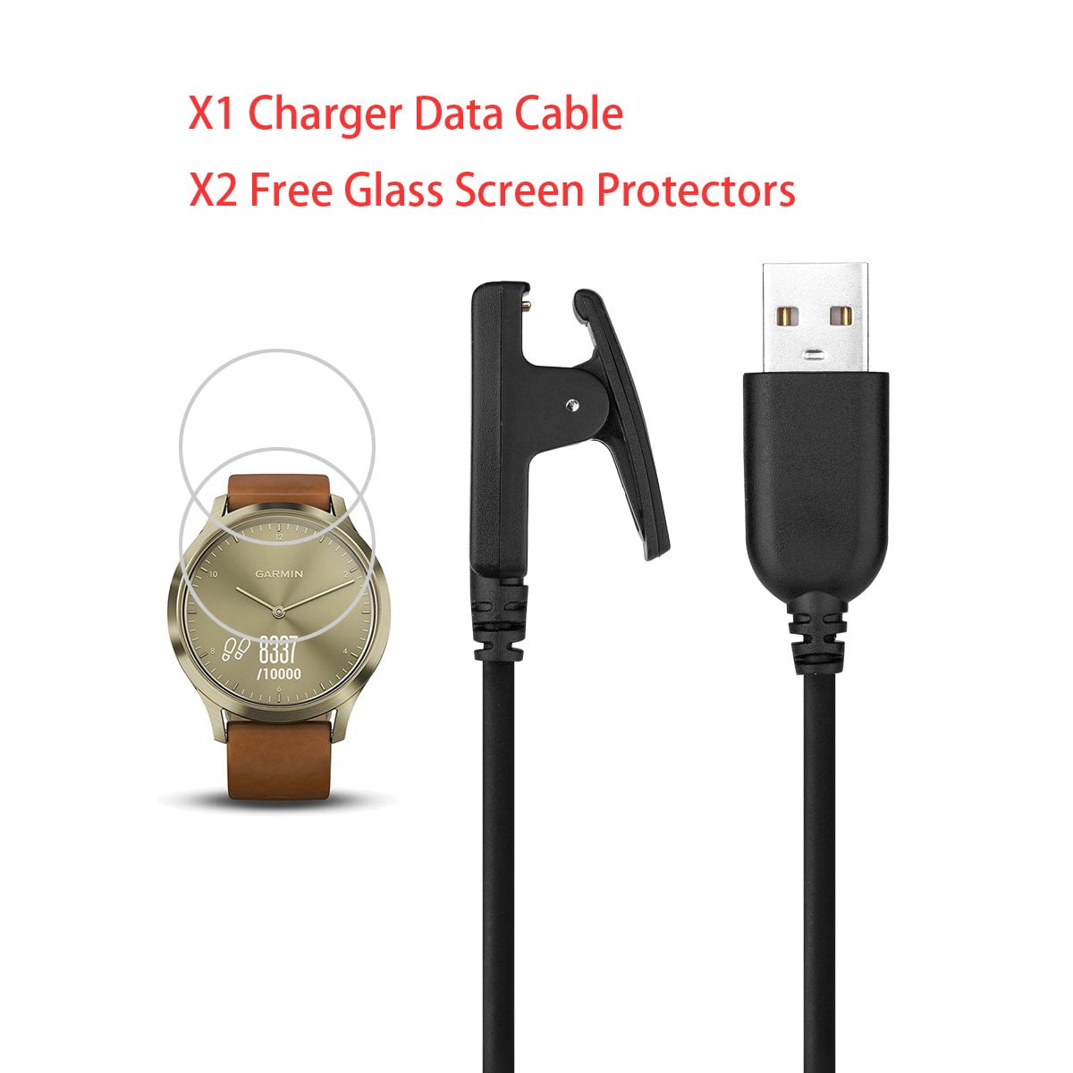 Garmin vivomove hr screen protector hot sale