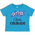 thumbnail image 3 of Inktastic I Love Colorado Columbine Flowers Boys or Girls Toddler T-Shirt, 3 of 5
